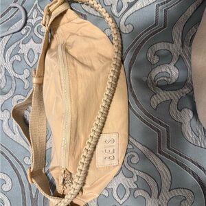 BEIS Cream Crossbody Bag